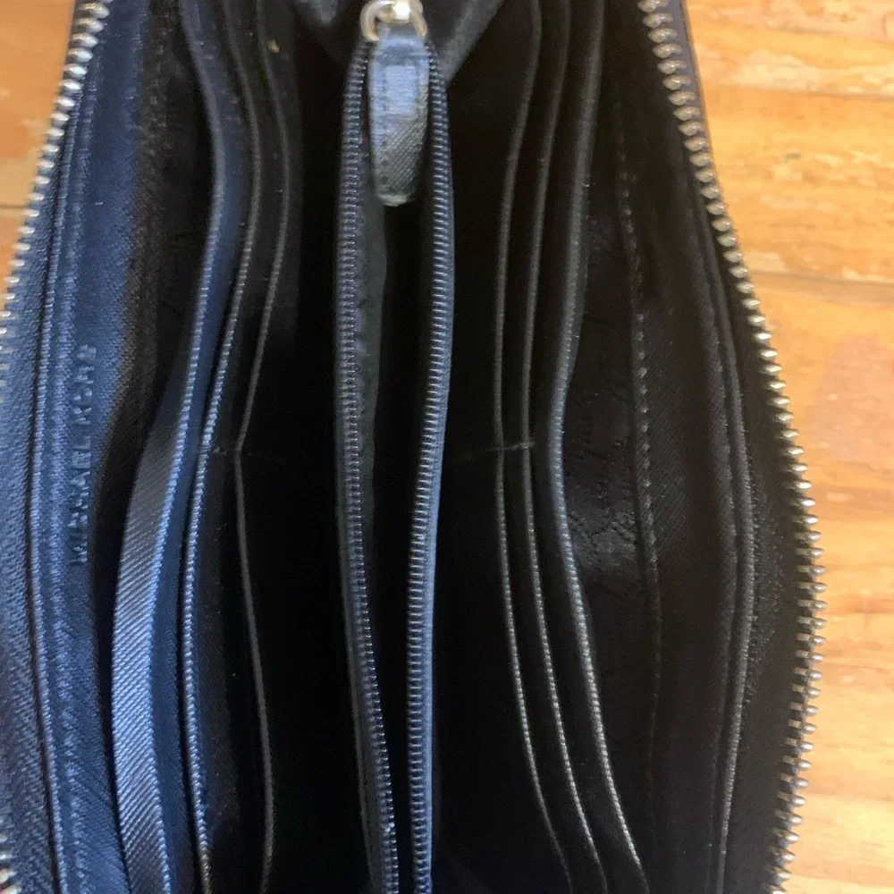 Michael Kors Black Leather Wallet